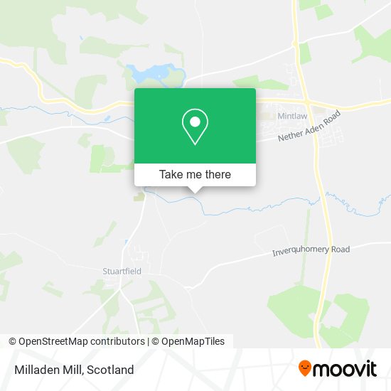 Milladen Mill map
