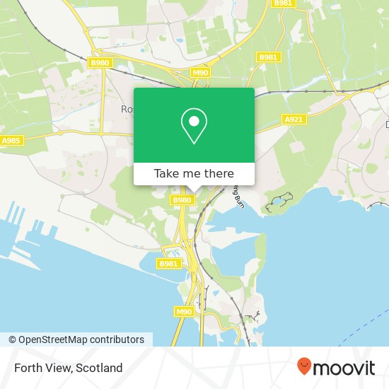 Forth View map