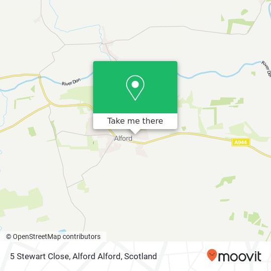 5 Stewart Close, Alford Alford map