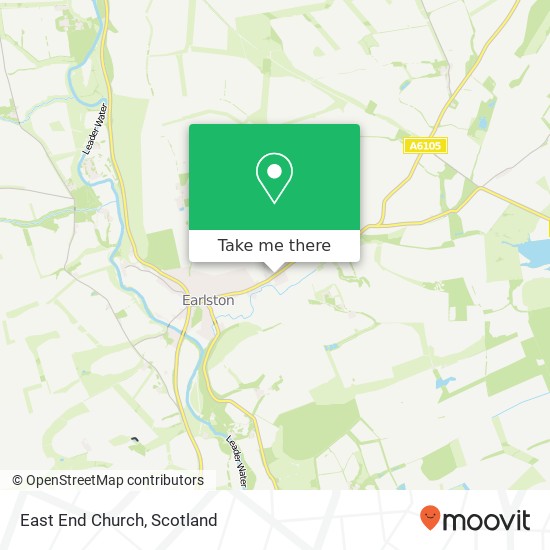 East End Church map