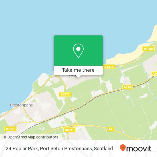 24 Poplar Park, Port Seton Prestonpans map