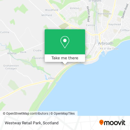 Westway Retail Park map