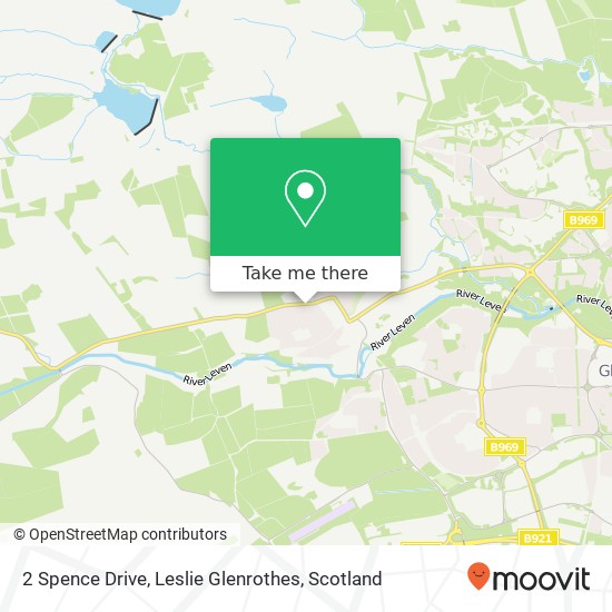 2 Spence Drive, Leslie Glenrothes map