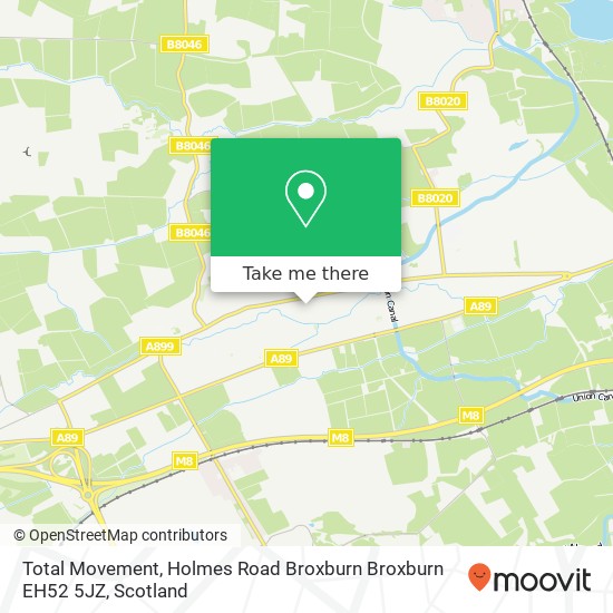 Total Movement, Holmes Road Broxburn Broxburn EH52 5JZ map