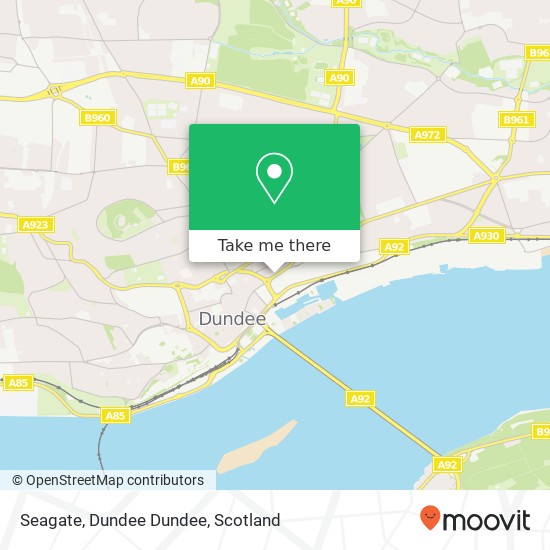 Seagate, Dundee Dundee map