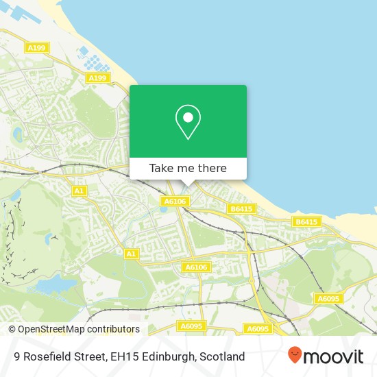 9 Rosefield Street, EH15 Edinburgh map