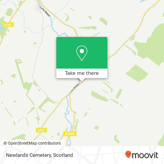Newlands Cemetery map