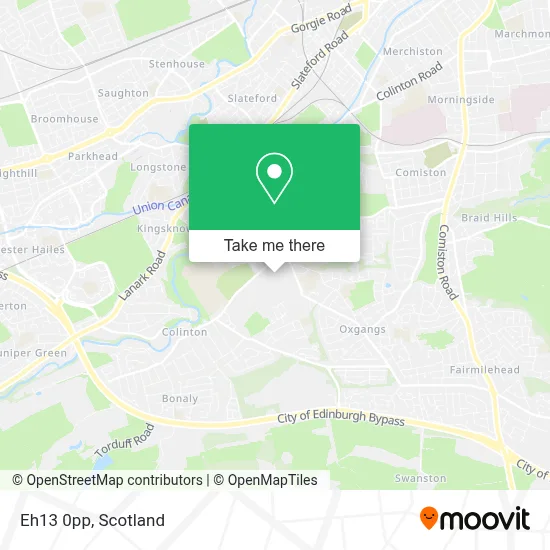 Eh130bd Postcode How to Get to Eh13 0pp in Edinburgh by Bus or Train?
