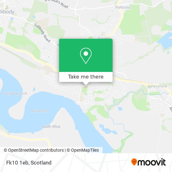 How To Get To Fk10 1eb In Alloa By Bus Or Train