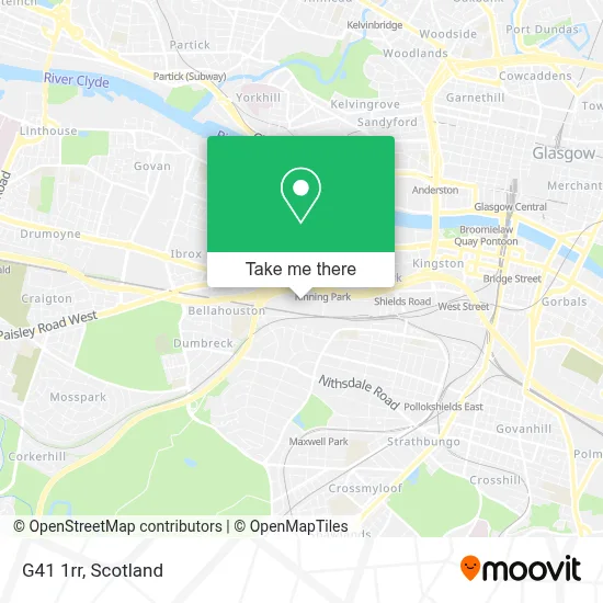 How to Get to G41 1rr in Glasgow by Bus, Train or Light Rail?