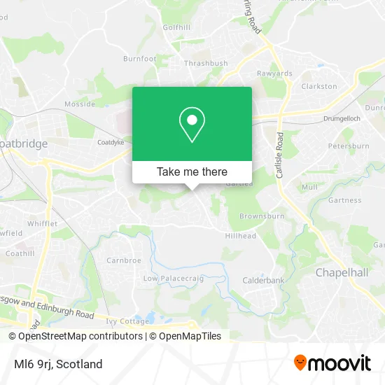 Ml6 9rj map