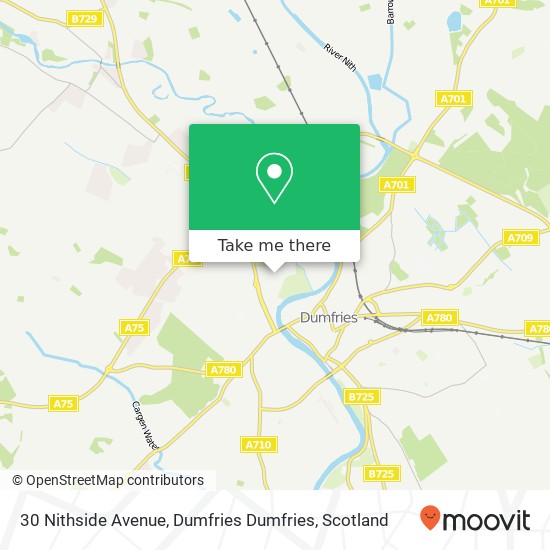 30 Nithside Avenue, Dumfries Dumfries map