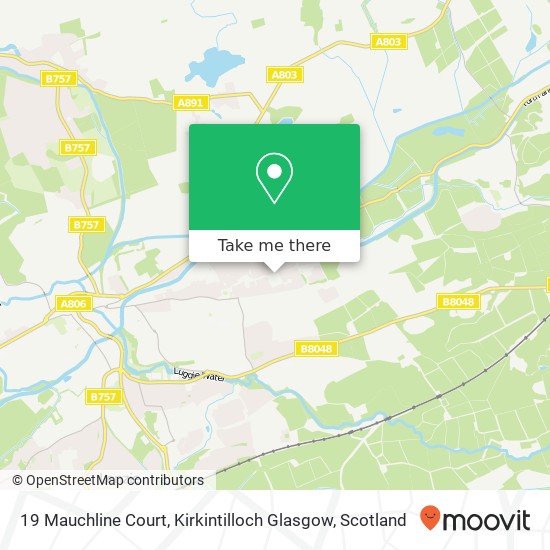 19 Mauchline Court, Kirkintilloch Glasgow map