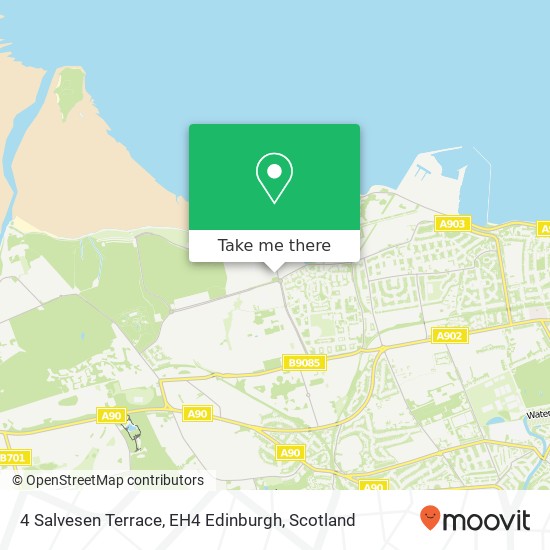 4 Salvesen Terrace, EH4 Edinburgh map