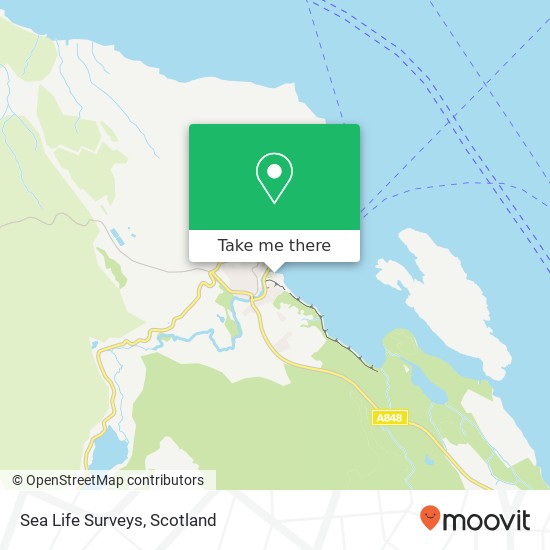Sea Life Surveys map