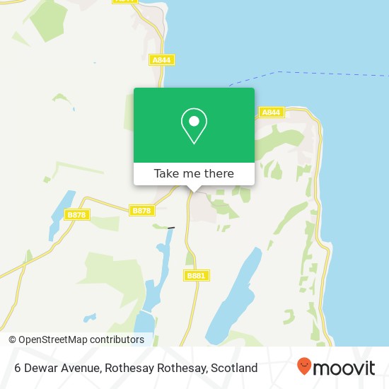 6 Dewar Avenue, Rothesay Rothesay map