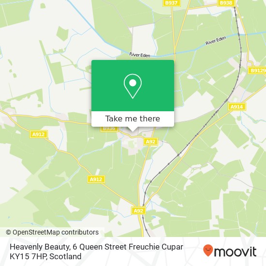 Heavenly Beauty, 6 Queen Street Freuchie Cupar KY15 7HP map