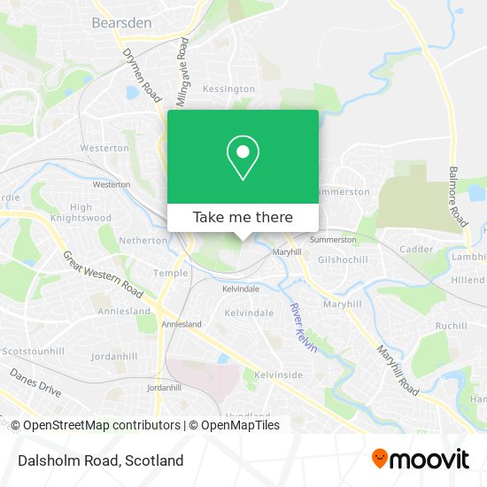 Dalsholm Road map