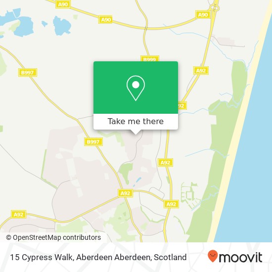 15 Cypress Walk, Aberdeen Aberdeen map