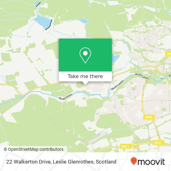22 Walkerton Drive, Leslie Glenrothes map