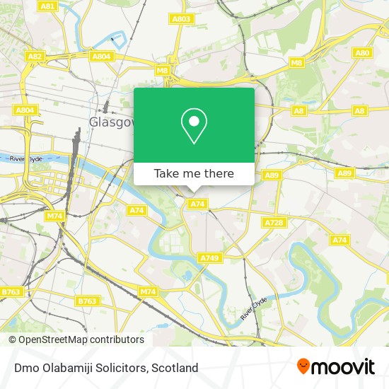 Dmo Olabamiji Solicitors map