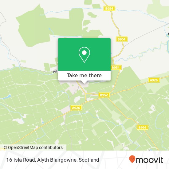 16 Isla Road, Alyth Blairgowrie map