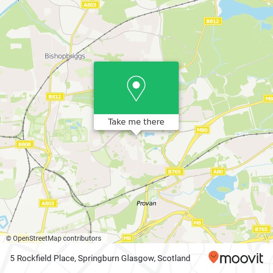 5 Rockfield Place, Springburn Glasgow map