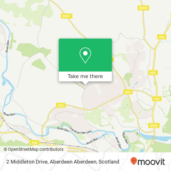 2 Middleton Drive, Aberdeen Aberdeen map