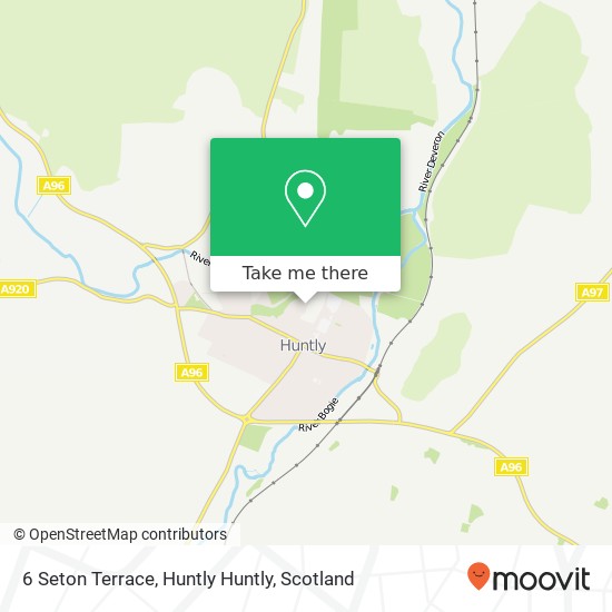 6 Seton Terrace, Huntly Huntly map