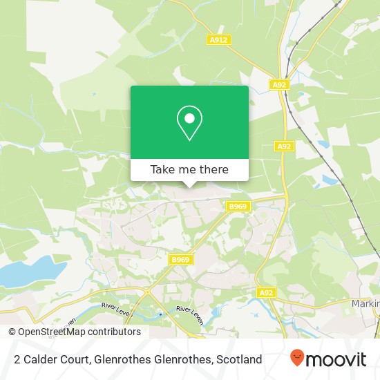 2 Calder Court, Glenrothes Glenrothes map