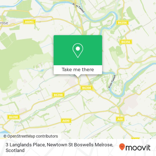 3 Langlands Place, Newtown St Boswells Melrose map