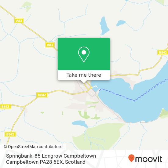 Springbank, 85 Longrow Campbeltown Campbeltown PA28 6EX map