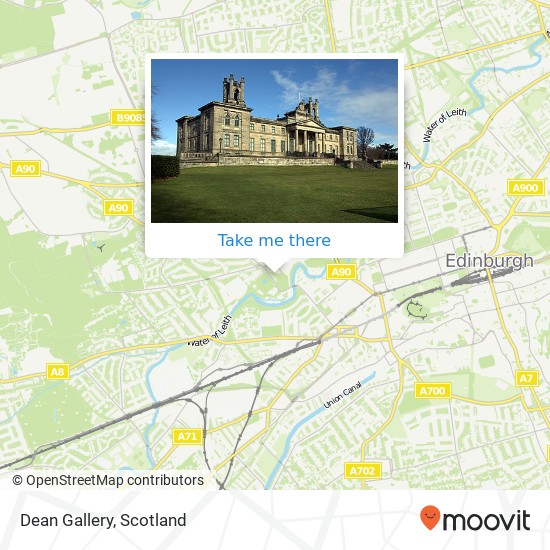 Dean Gallery map