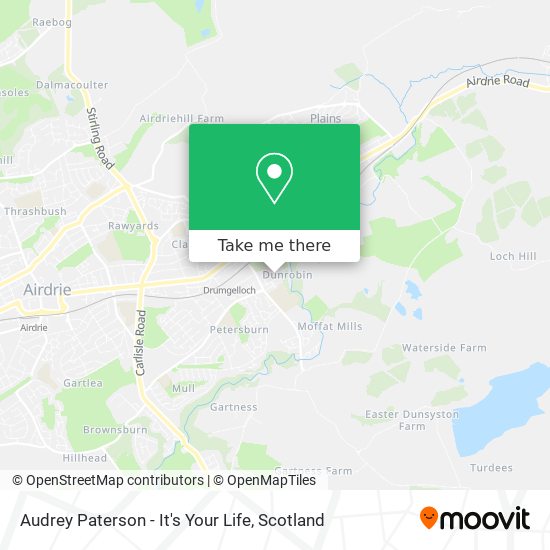 Audrey Paterson - It's Your Life map