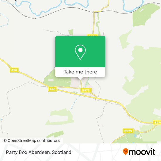 Party Box Aberdeen map