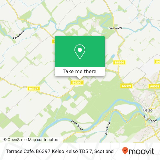 Terrace Cafe, B6397 Kelso Kelso TD5 7 map