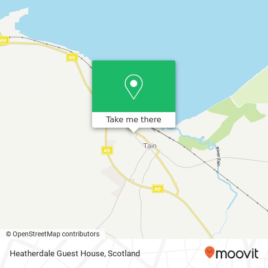 Heatherdale Guest House map