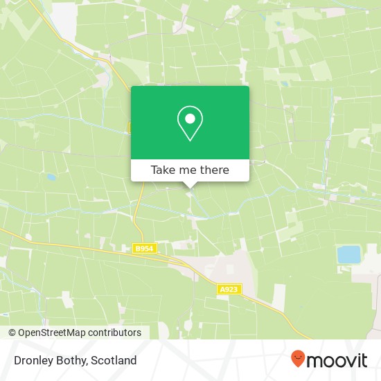Dronley Bothy map