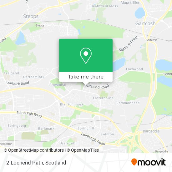 2 Lochend Path map