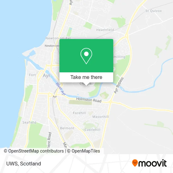 UWS map