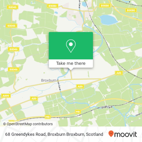 68 Greendykes Road, Broxburn Broxburn map