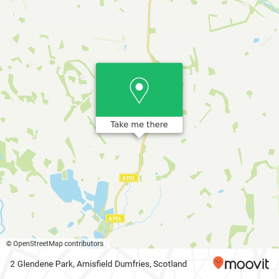 2 Glendene Park, Amisfield Dumfries map