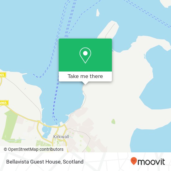 Bellavista Guest House map