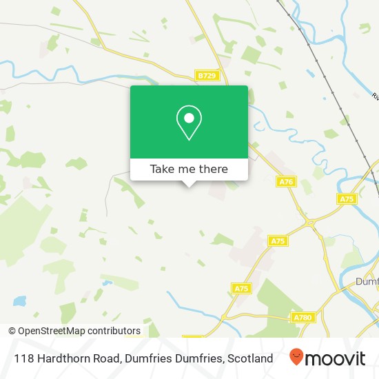 118 Hardthorn Road, Dumfries Dumfries map