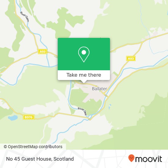 No 45 Guest House map