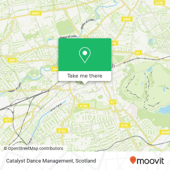 Catalyst Dance Management map