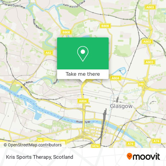 Kris Sports Therapy map