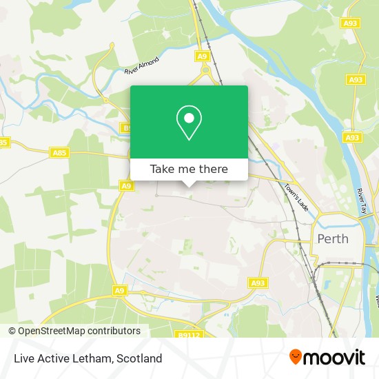 Live Active Letham map