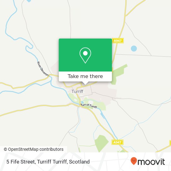 5 Fife Street, Turriff Turriff map