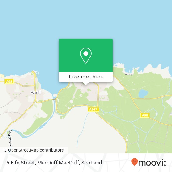 5 Fife Street, MacDuff MacDuff map